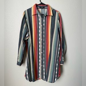 L&B button up shirt dress